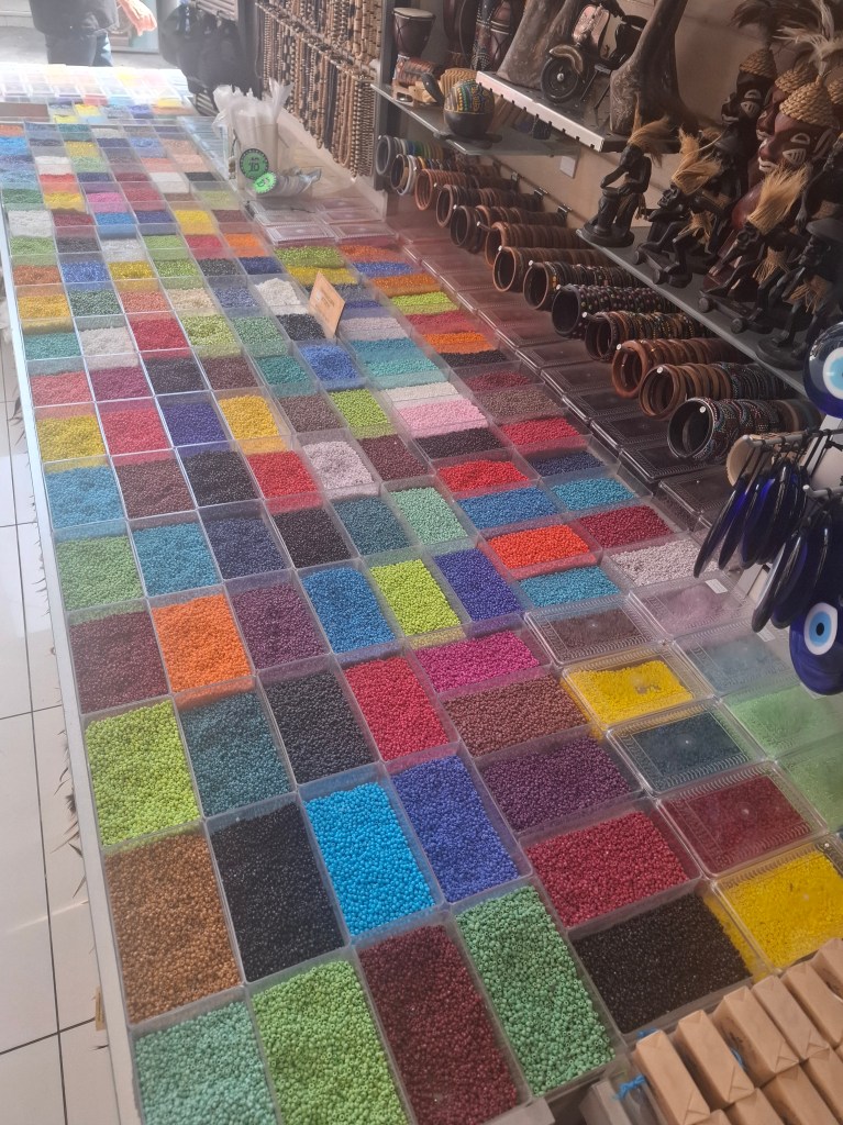 shop in Athens flea market