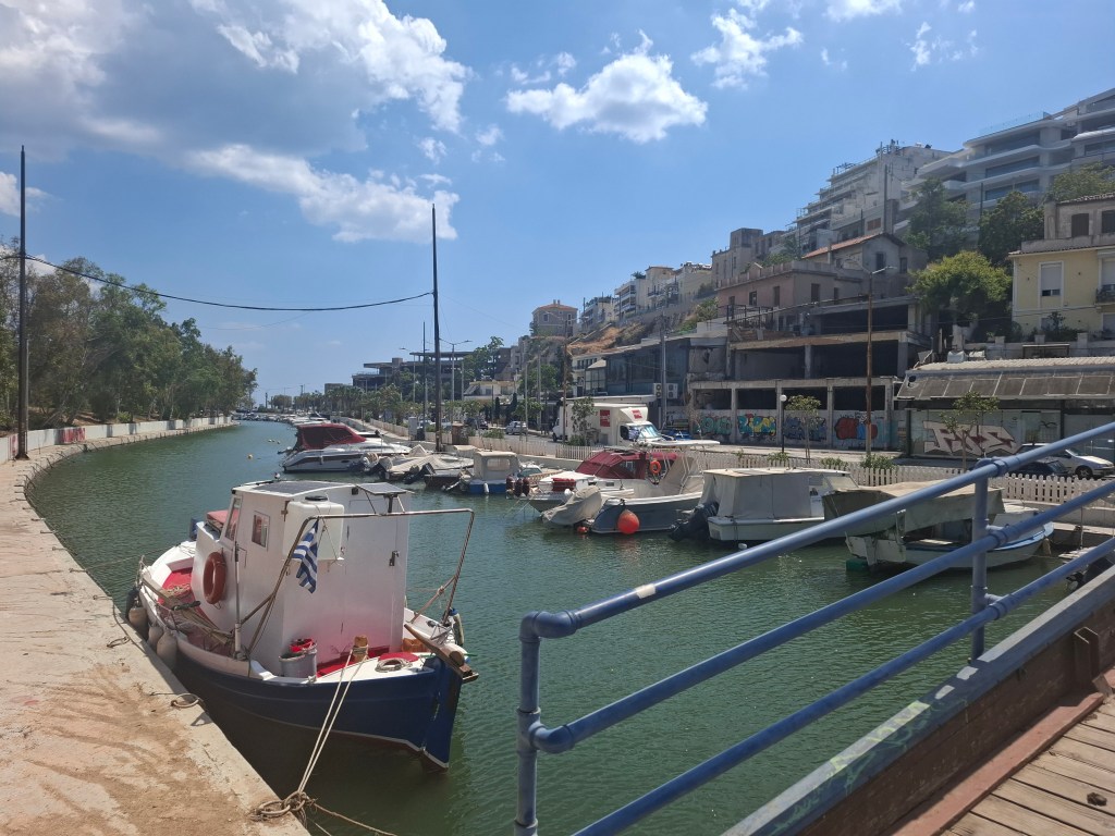 Beautiful view in Piraeus